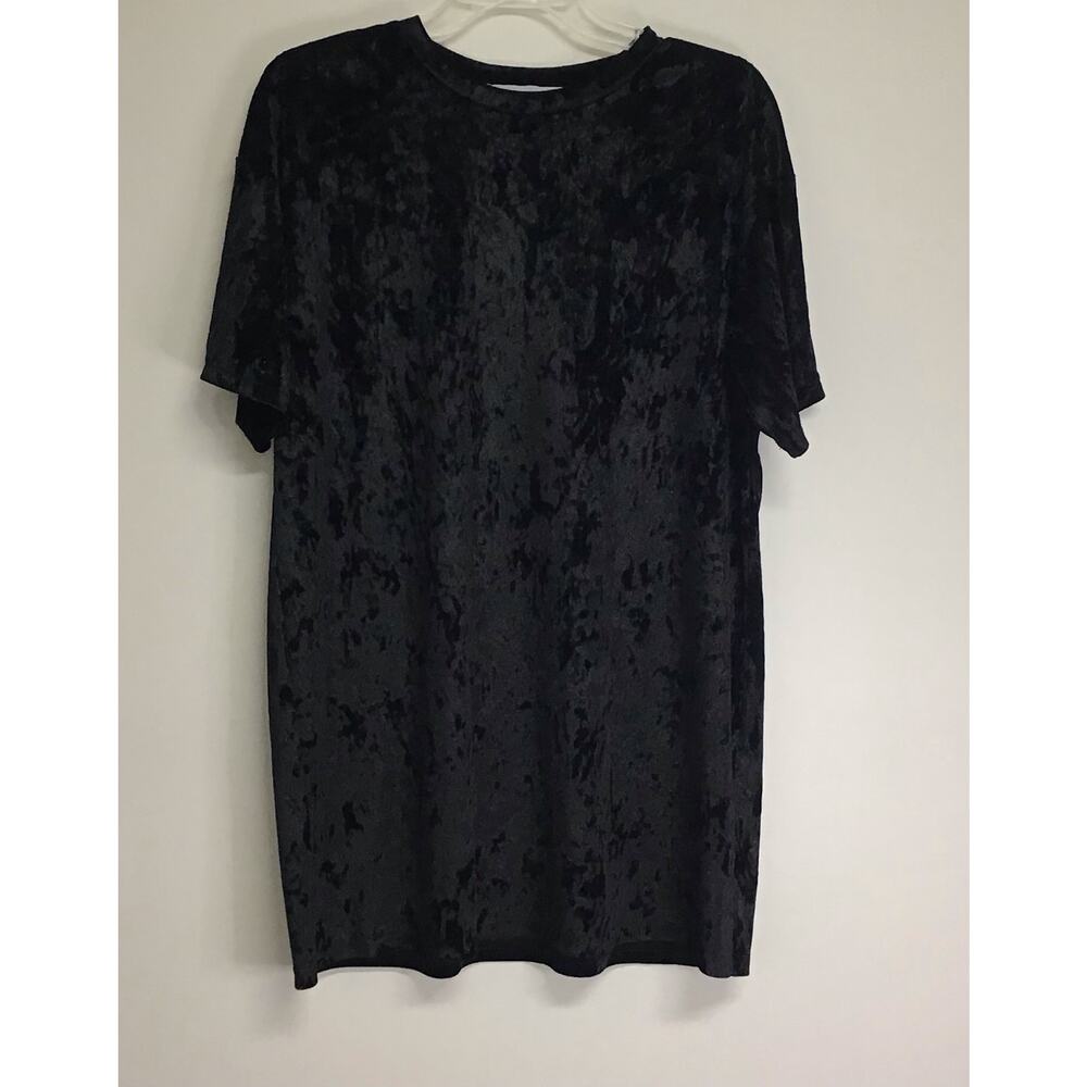 Double Zero Black‎ Shirt Dress Women's Size Medium